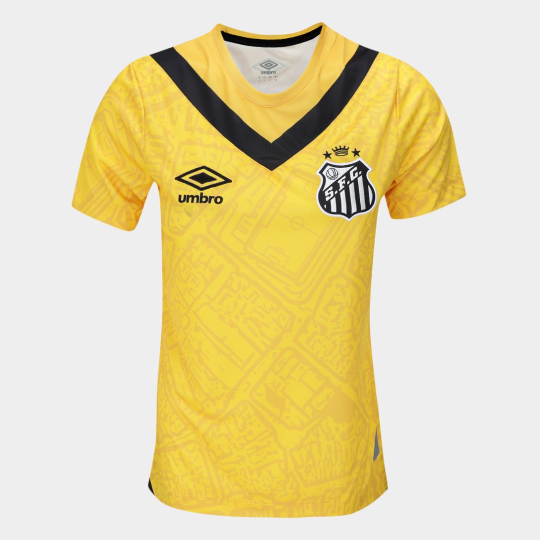 Camisa Santos III 2024 s/n° Torcedor Umbro Feminina