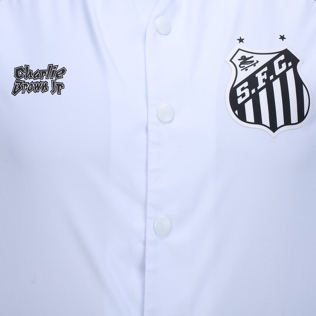 Camiseta Santos Som das Ruas Masculina - Branco